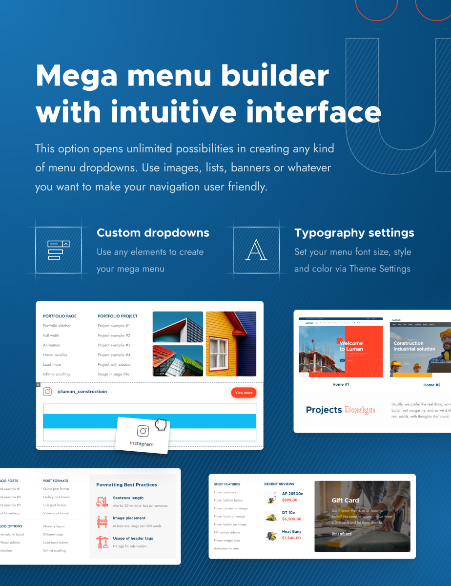 Luman – Construction WordPress Theme