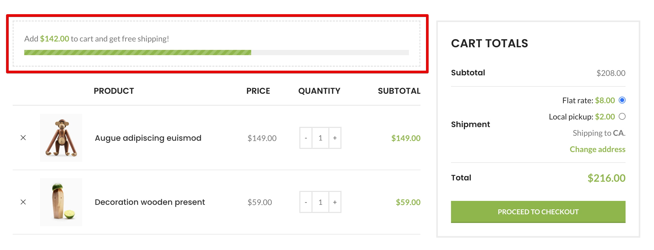 Add $142.00 to cart to get free shipping