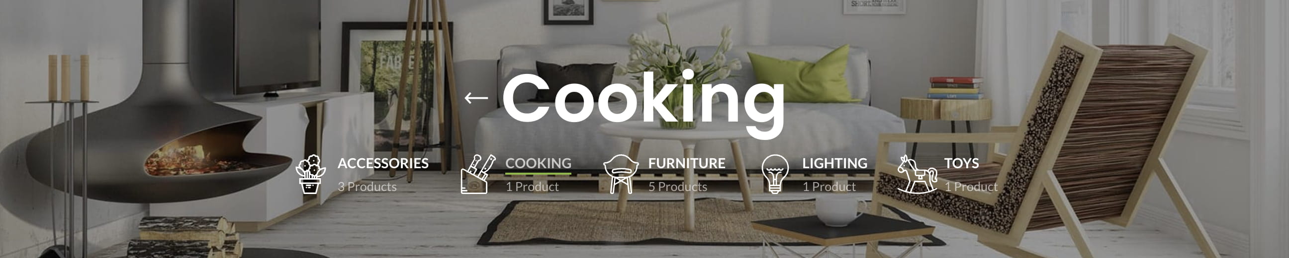 shop page title active category