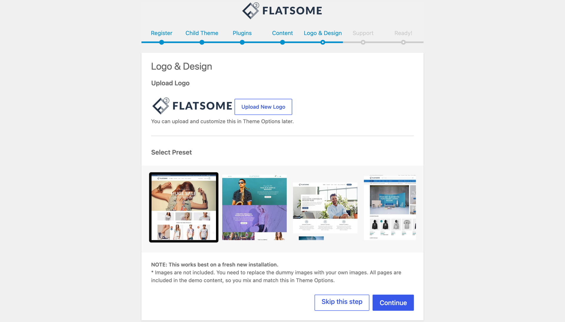Flatsome Prebuilt Websites