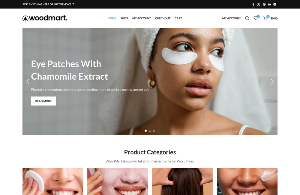 WoodMart theme